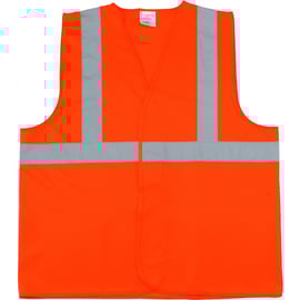 Gilet haute visibilité 3 bandes orange