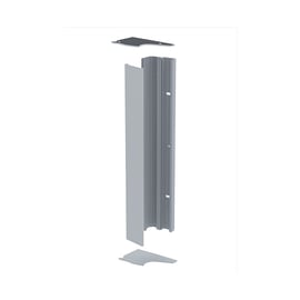 Profil d'extension pour bandeau ventouse CPREG longueur 400 mm argent