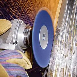 Disque abrasif appliqué RB414X - Ø 180 mm - Grain 120