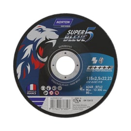 Meule à tronçonner SUPER BLEUE 5 - déporté - 25 pièces