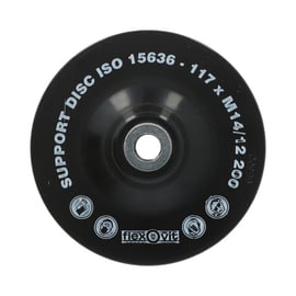 Plateau de support pour disque fibre - diamètre 125 mm