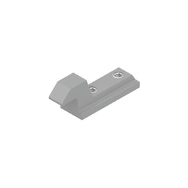Gâche DS2263 à vis pression pour fermeture encastrée SILENE gris RAL 9006
