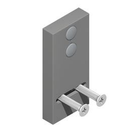 Cale pour profil plat DS2618 pour arrêt de vantail coulissant S'HESTIA