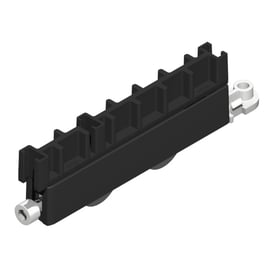 Chariot double réglable BR DS4831 pour coulissant PVC