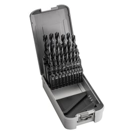 Coffret de 25 forets à métaux DCA810U HSS - Plage de diamètres 1 à 13 mm