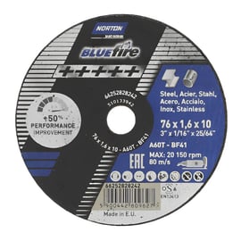 Disque à tronçonner de petit diamètre