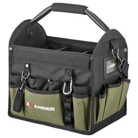 Sac à outils textile compact 3 compartiments - 15 L - 32,5 x 21 x 23 cm