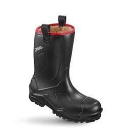 Demi-bottes fourrées STEP'INK noires S5