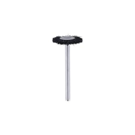 Lot de 2 brosses soie couronne pour outil multi-usage - diamètre 19 mm