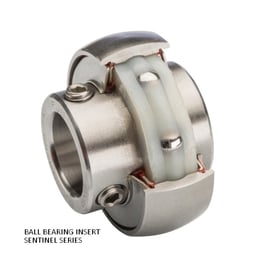 Roulement insert à billes inox SENTINEL