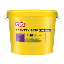Peinture mur et plafond EASYTEX 3030 EXTRA MAT - seau 10 L - blanc