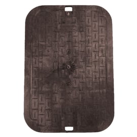 Couvercle marron pour regard PRO BOX