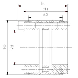 Moyeu expansible type K11