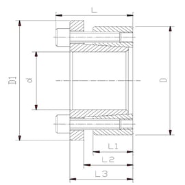 Moyeu expansible type K16