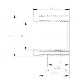 Moyeu expansible type K70