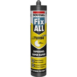 Mastic polymère FIX ALL TURBO - 290 ml - blanc