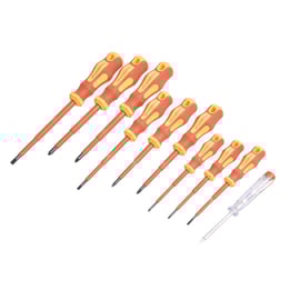 Jeu de 10 tournevis isolés 1000 V