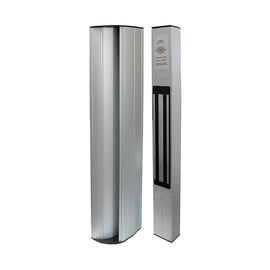 Poignée ventouse 300 KG P300RP longueur 400 mm argent