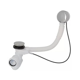 Système de vidage de baignoire à câble Turbobain TBR07 - Longueur : 650 mm