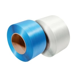 Feuillard de cerclage polypropylène standard blanc