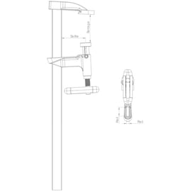Serre-joint à pompe QUOFI