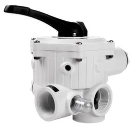 Vanne multivoies toutes positions 2" blanche