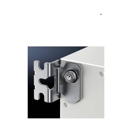 Patte de fixation murale pour coffret AX et KX en tôle d'acier (4pièces) - écartement du mur : 20 mm - 2508.020