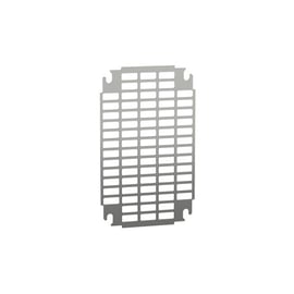 Châssis perforé Telequick pour coffret électrique Spacial S3D - acier