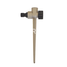 Pique alu support d'asperseur métal double taraudé 1/2"