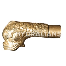 Bec décoratif petit poisson - taraudé 1"1/2