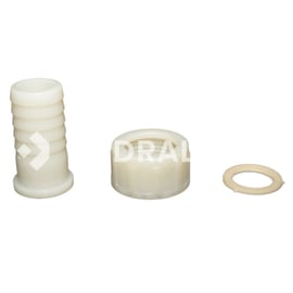 Embout cannelé taraudé pour tuyau