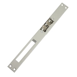 Gâche électrique à encastrer TCV24 12V AC/DC avec têtière longue
