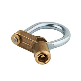 Cadenas d'artillerie à talon coudé à anse acier à triangle de 5 mm