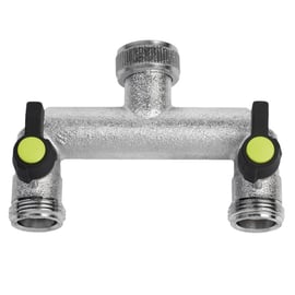 Robinet répartiteur laiton 2 voies