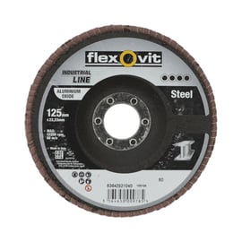 Disque à lamelles INDUSTRIAL LINE - Ø 125 mm - Grain 80