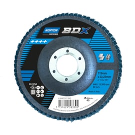 Disque à lamelles BDX - diamètre 115 mm - Grain 40