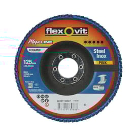 Disque à lamelles MEGA-LINE PINK - Ø 125 mm - Grain 80