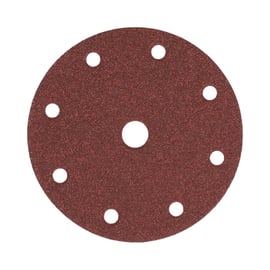 Disque abrasif appliqué P64E Selfgrip - 9 trous - diamètre 150 mm - Grain 60