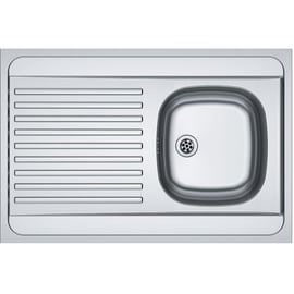 Évier de cuisine inox à poser MAN711 - 900 mm