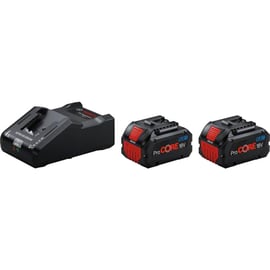 Pack batteries et chargeur pour outillage électroportatif 18V 2 batteries PROCORE et chargeur GAL 18V-160