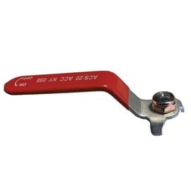 Poignée plate vanne B.S laiton