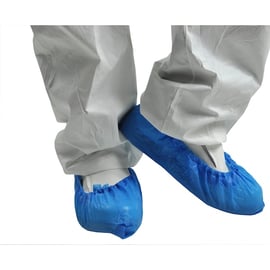 Surchaussures à usage court CPE (boite de 100) - bleu