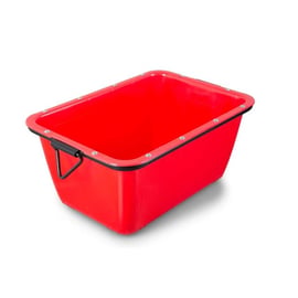Bac à mortier 200L Premium Avec Anse 1000X700X465 Rouge