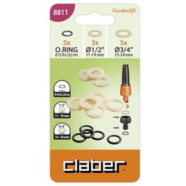 Assortiment de 13 joints pour raccord d'arrosage