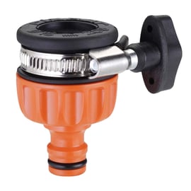 Raccord d'arrosage avec prise sur mitigeur lisse rond