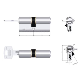 Cylindre 2 entrées VELIX