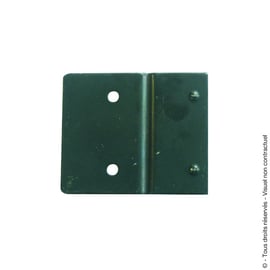 Plaquette de protection pour arrêt de volet BLOC VOLET noir