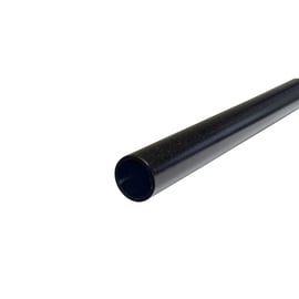 Tube de penderie rond aluminium noir mat