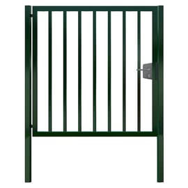 Portillon barreaudé 1 vantail vert