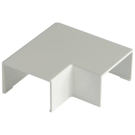 Angle plat pour goulotte 40 x70 mm